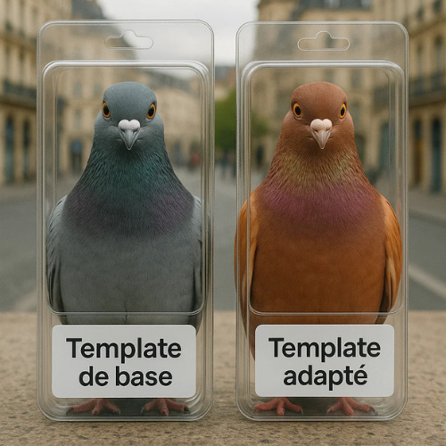 template site web identique